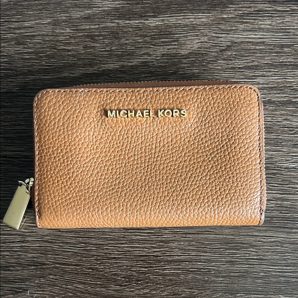 MICHAEL Michael Kors Jet Set Small Zip Around Card Case